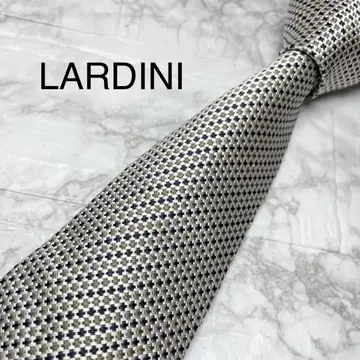 LARDINI 라르디니 넥타이 솔리드 타이 실버 수트 셔츠