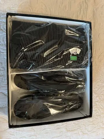 블랙 일본 의류용 백과 일본 나막신 세트