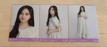 노기자카46 브로마이드 이노우에 와카나 깅엄 체크 3종 컴프