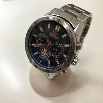 TECHNOS 크로노그래프 네이비 테크노스 T8671 가동품