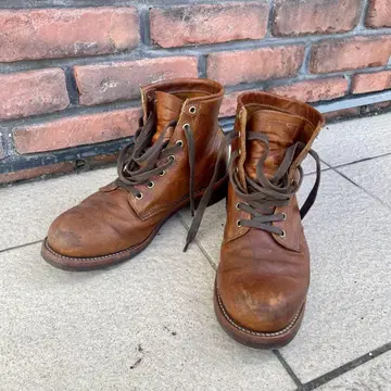 Chippewa 치페어 워크 부츠 서비스 부츠 데미지 가공