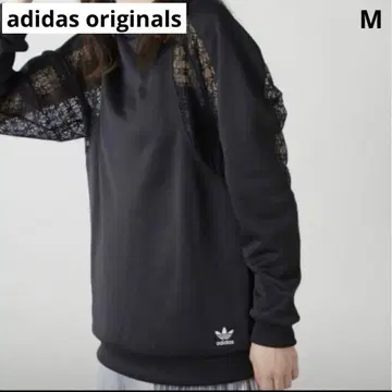 adidas originals 레이스 맨투맨 블랙