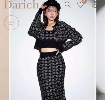 Darich DD 로고 자카드 앙상블