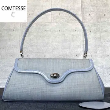 [ 미사용급 ] COMTESSE 호스 헤어 고급 컬러 핸드백 정가 62만