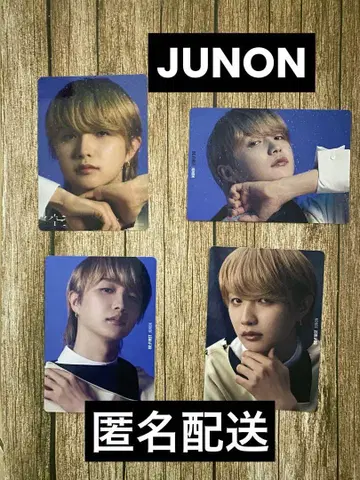 BE:FIRST JUNON 공 트레이딩 카드 ABC 클리어 스티커