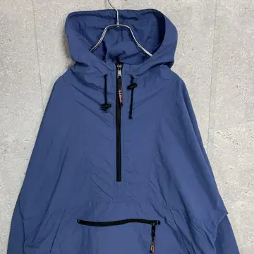 L.L.BEAN 00s 엘엘빈 나일론 아노락 후드티 블루 L