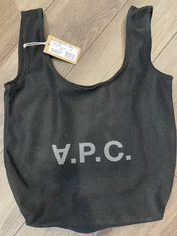 A.P.C. 메쉬 토트백 블랙 미사용 새상품