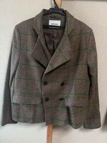 HENRIK VIBSKOV 체크 자켓