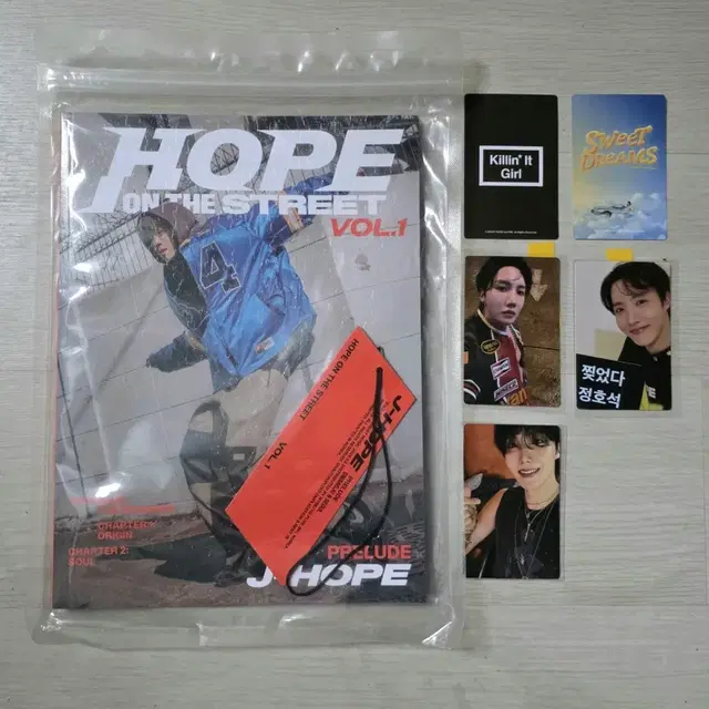 BTS 홉온스 + Charm of HOPE 포카