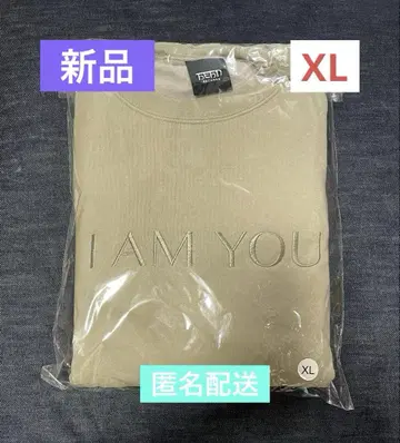 [ 새상품 ] 후지이 카제 I AM YOU 맨투맨 (베이지) XL