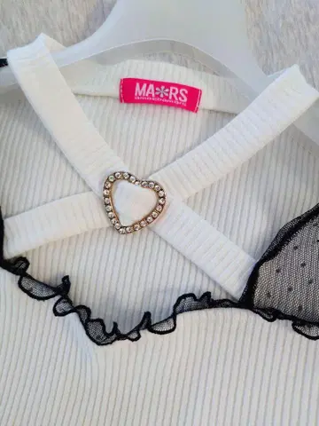 MA*RS 크로스 하트 상의 사이즈 M MARS 지뢰 마즈