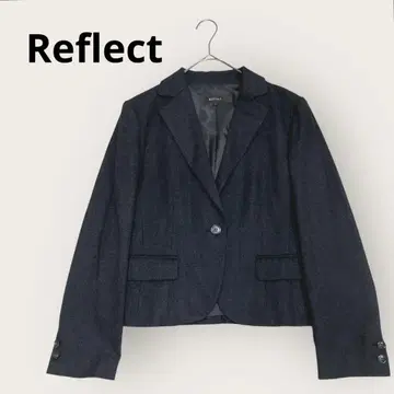 리플렉트 여성용 테일러드 자켓 울 1 버튼 새상품급 오피스