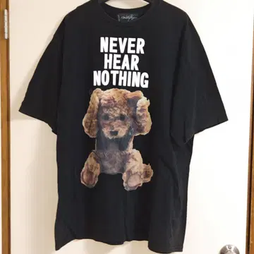 Milk Boy NEVER HEAR NOTHING T셔츠 프리 사이즈