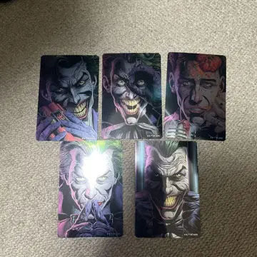 메탈릭 미니 카드 컬렉션 THE JOKER 4장 세트