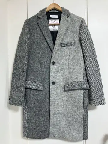 Harris Tweed 뷰티앤유스 유나이티드 애로우즈 체스터 코트