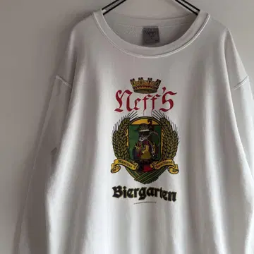 80년대 Neff의 Biergarten DELTA 맨투맨 L