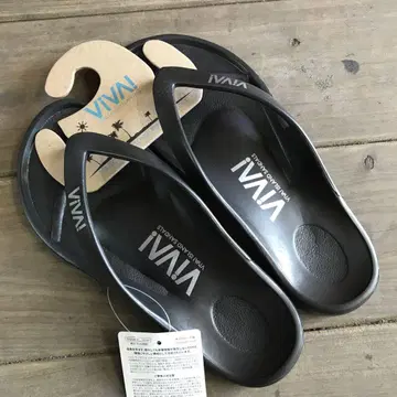 VIVAI 비치 샌들 24cm 블랙