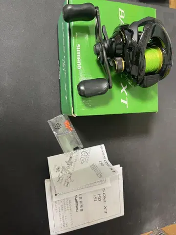 SHIMANO BASS ONE XT 151 베이트 낚시릴 왼쪽 핸들