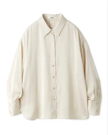 30% OFF [ 미사용 새상품 ] SNIDEL 새틴 오버 셔츠