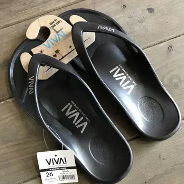 VIVA! 비치 샌들 26cm 블랙
