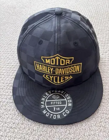 Harley-Davidson 캡 체크 블랙