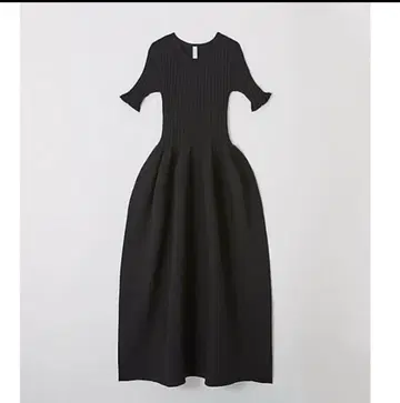 CFCL POTTERY DRESS 반팔 블랙