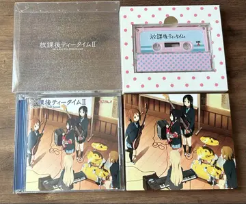 케이온 방과 후 티타임 II CD 2장 세트 초회 한정판 카세트 K-ON