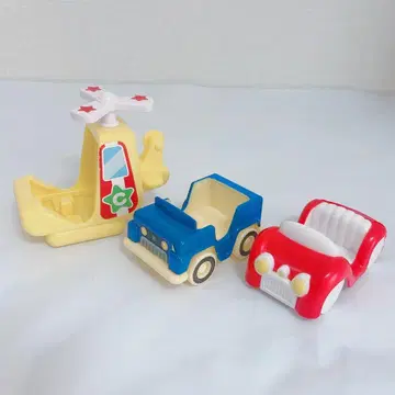 호빵맨 자동차 헬리콥터 타운 인형