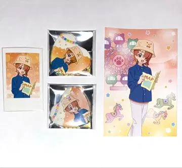 프리큐어 마루이 유나기 츠바사 하트 캔뱃지 폴라샷 컬렉션 포스카