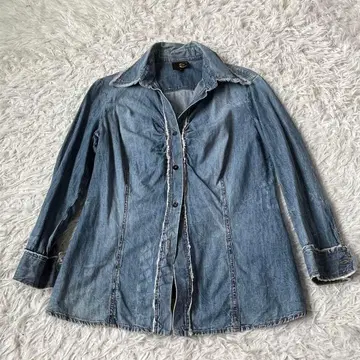 justcavalli 저스트카발리 데님 셔츠