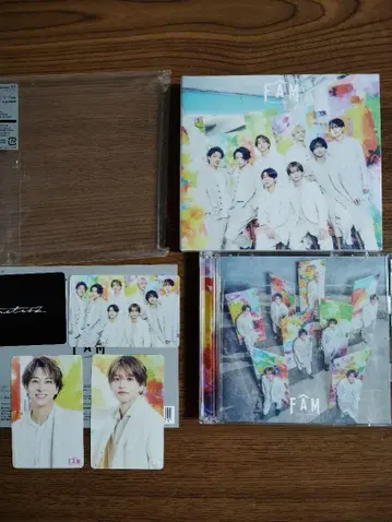 timelesz FAM 초회 한정판 B (CD+Blu-ray)