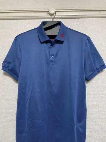 J.LINDEBERG 블루 피케 셔츠 L