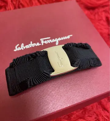 Salvatore Ferragamo 블랙 헤어 클립