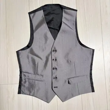 JUNKO SHIMADA JS homme 리버서블 베스트 블랙 그레이 M