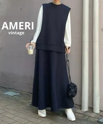 [ 새상품급 ] AMERI MANY WAY TRIO SWEAT DRESS