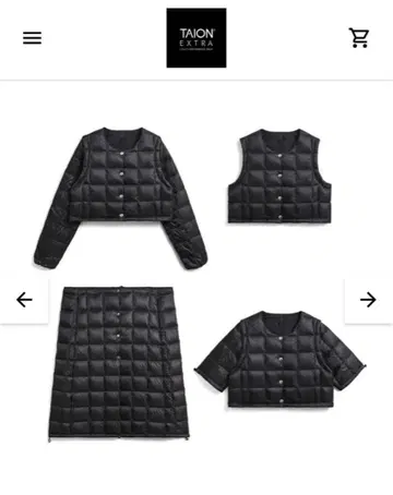 TAION EXTRA 다운 자켓 XL