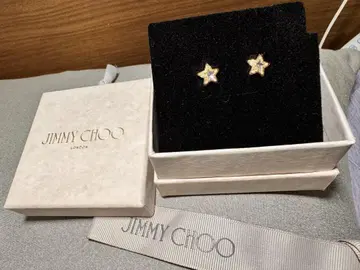JIMMY CHOO 별 모양 귀걸이 골드