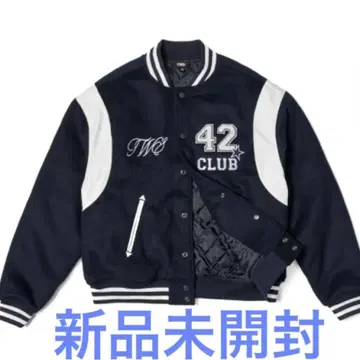 TWS 42:CLUB VARSITY JACKET L 사이즈 미사용 새상품