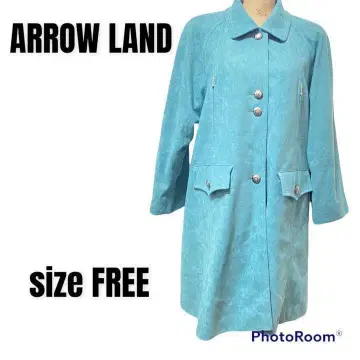 [ ARROW LAND ] 아로랜드 스웨이드 코트 새상품급 롱 코트