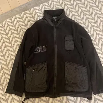 GANGS BLACK 플리스 자켓