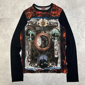 90s 고르티에 청바지 그래픽 긴팔T셔츠 48