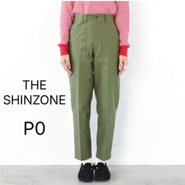 더 신존 베이커 팬츠 카키 P0 S 사이즈 THE SHINZONE
