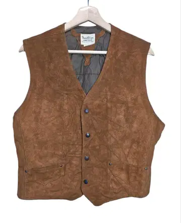 60s~70s Ranchwear 스웨이드 웨스턴 베스트