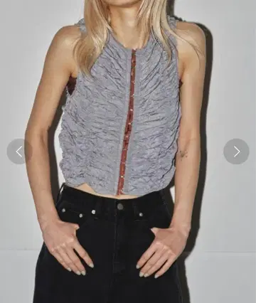 [ todayful ] PipingShirringBlouse