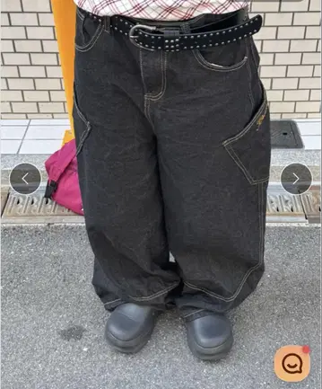 포켓 벌룬 데님 팬츠 CRAMMY