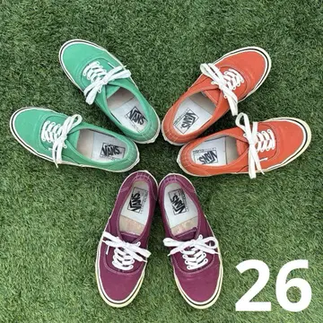 3켤레 26 단종 초기 반스 오센틱 스타일 44DX 애너하임