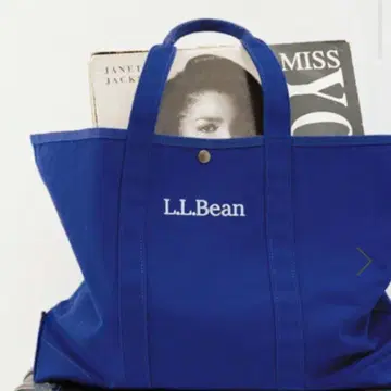 L.L.Bean for SALON 별주 그로서리 토트 블루