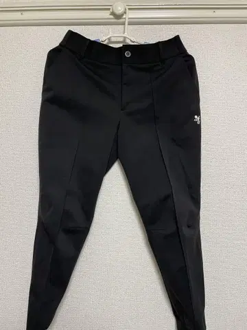 8YARDS 블랙 슬림핏 팬츠 XL
