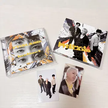 ftisland Instinct 일반 버전과 DVD 2매 세트