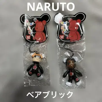NARUTO 나루토 베어브릭 페인 마다라 한정판 스트랩 2개 세트